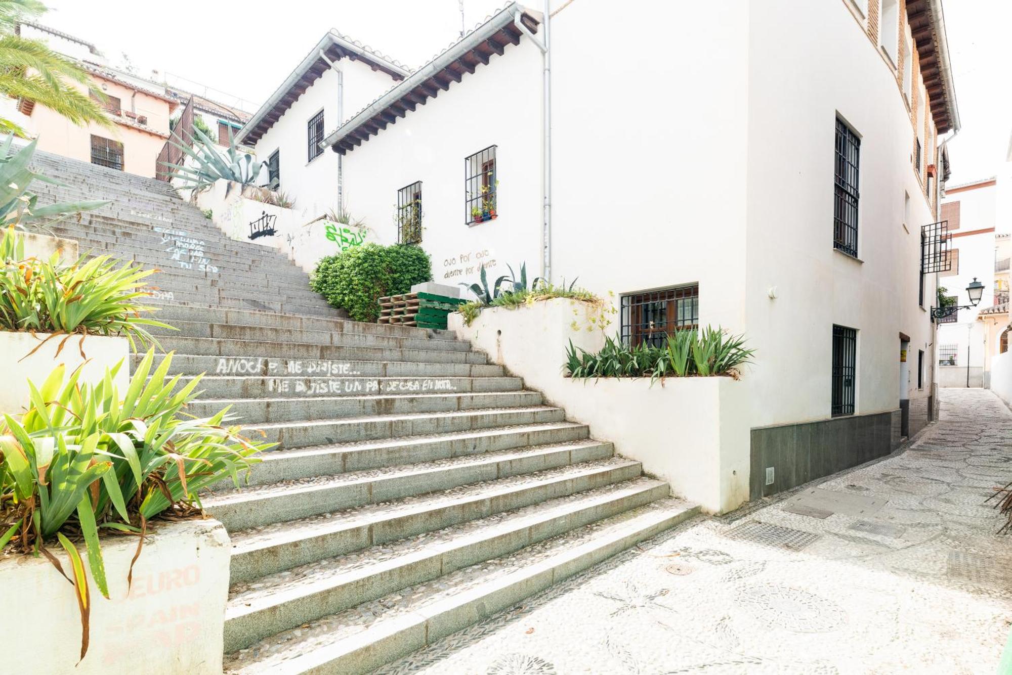 El Rey Zagal Apartament Casa Siglo XVI Pleno Centro Гранада Экстерьер фото
